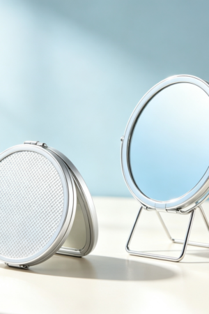 Portable Makeup Mirror (Foldable Desktop Model)