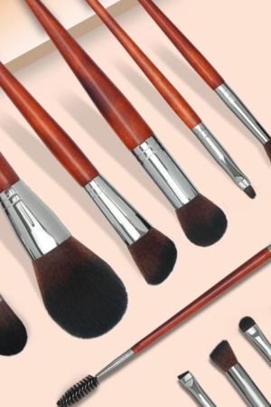 10-Piece Mini All-In-One Brush Set With Pouch