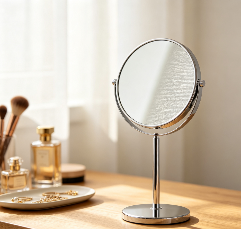 Vanity Makeup Mirror (Upright Desktop Model)