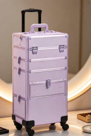 4-in-1 Multi-Tier Rolling Storage Case with Drawers