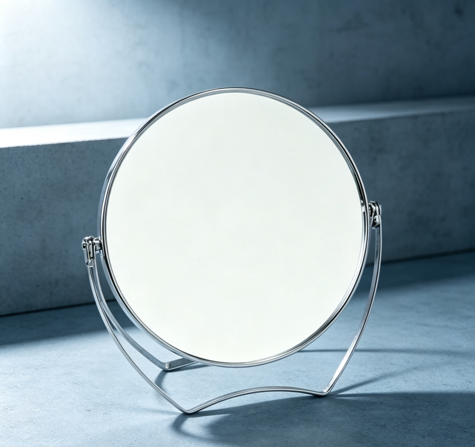 Tabletop Makeup Mirror (Minimalist Round) - Image 2