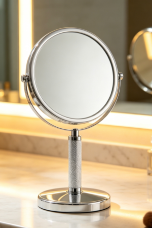 Upright Makeup Mirror (Rotating Desktop Model)