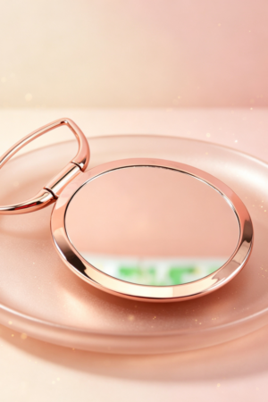 Vanity Makeup Mirror (Minimalist Round)