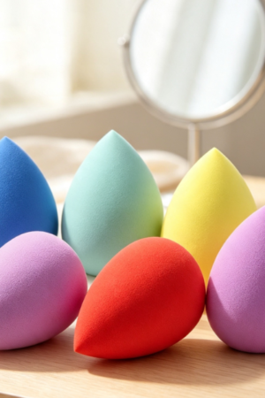 Micro-Pore, Non-Absorbing, Durable Foundation Sponge Set