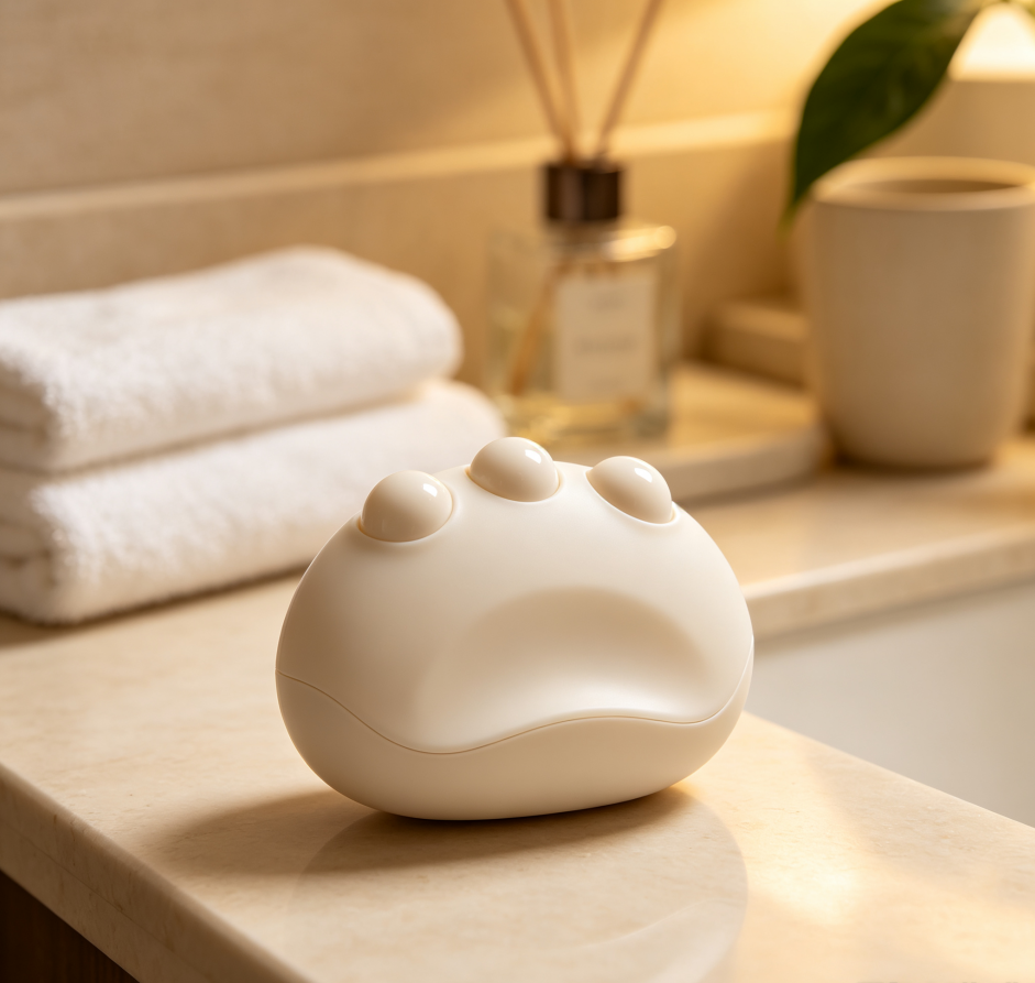 Palm-Fit Soothing Facial Massager
