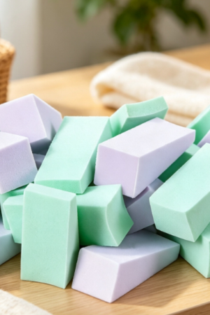 Mini Disposable Wedge-Shaped Makeup Sponges