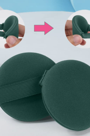 Reusable Cushion Puff With Portable Case