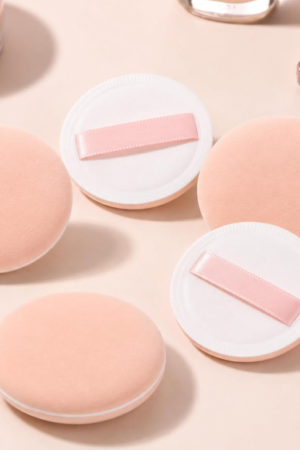 Round Cushion Puff (Soft, Skin-Friendly, Durable)