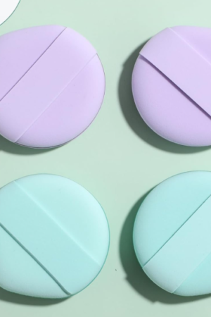Multi-Color Makeup Sponges For Liquid Foundation And Powder