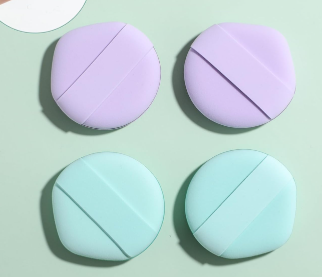 Multi-Color Makeup Sponges For Liquid Foundation And Powder